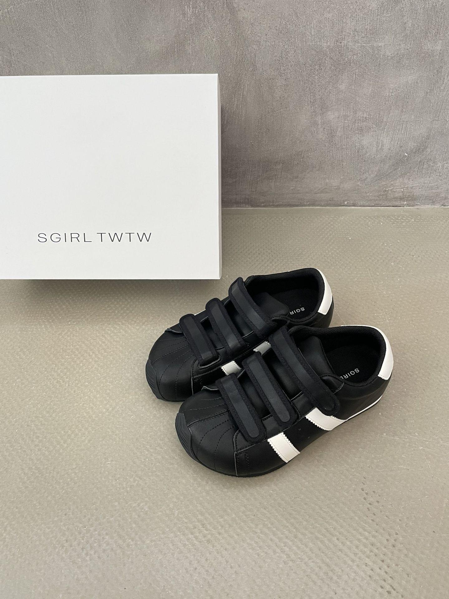 

Кроссовки на платформе в стиле ретро на липучках SGIRL: Уродливо-милые, с большой головой, универсальные повседневные кроссовки в немецком стиле. 39 (245)