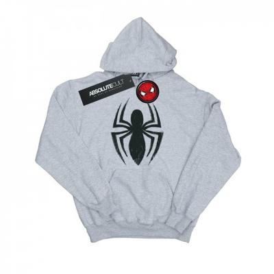 Felpa con Cappuccio Marvel Ragazzi Spider-Man Logo Spider Ultimate