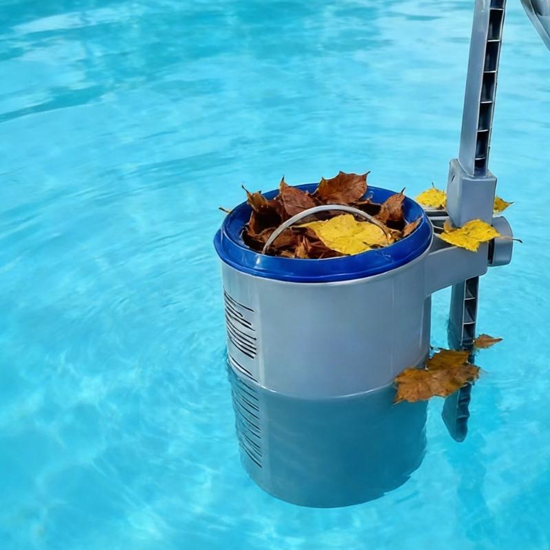 Floating Pool Top Collector With Variable Support For Built In Pools