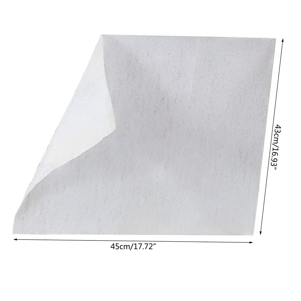 Disposable Filter Sheets Convenient & Effective Grease Absorbing Papers Simple Installation for Kitchen Ventilation