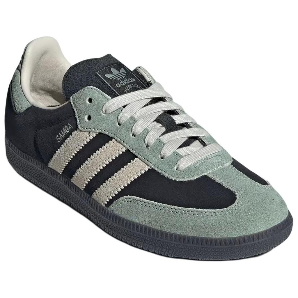 Adidas  Samba OG Black Silver Green Women Sneakers Core-Black Alumina JI2680