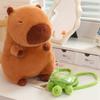 Capybara Stuffed Plush Toys Turtle Backpack Dolls Cute Capybara Plushies Animal Cushions Pillows Companionship Gifts
