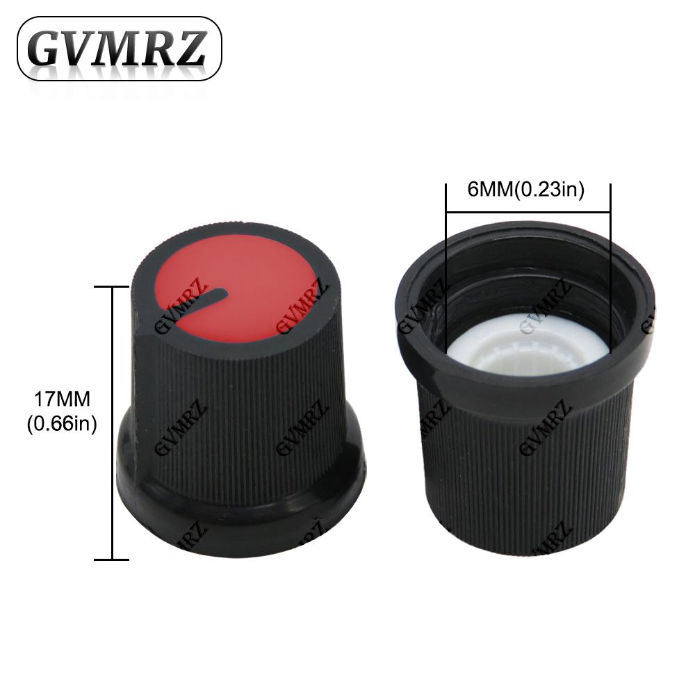 20PCS WH148 AG3 Potentiometer knob Cap AG3 Plastic knob Yellow Orange Blue White Red Green for Diameter 6mm