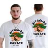Classic Anime Tshirt for Men Cobra Kai Miyagi Do Summer Mens Fashionable and Comfortable Pullover Hip Hop Street Mens Clothing