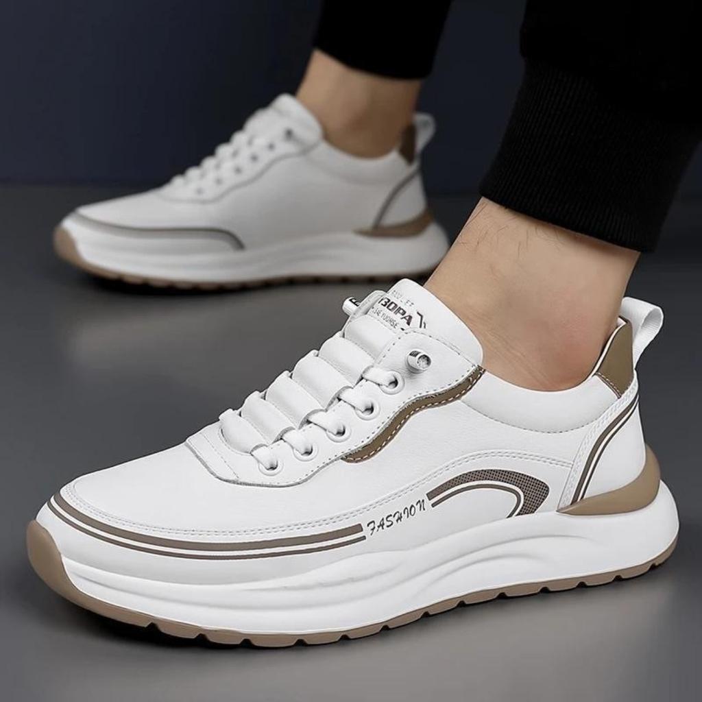 Men's shoes new casual shoes soft sole breathable student running shoes simple trend men's sports shoes dad shoes