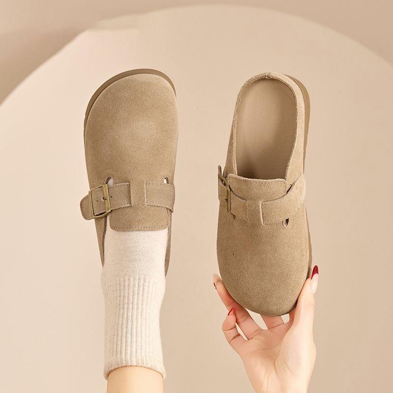 Spring 2025 Women's Non-Slip Black Casual Shoes with Soft Sole