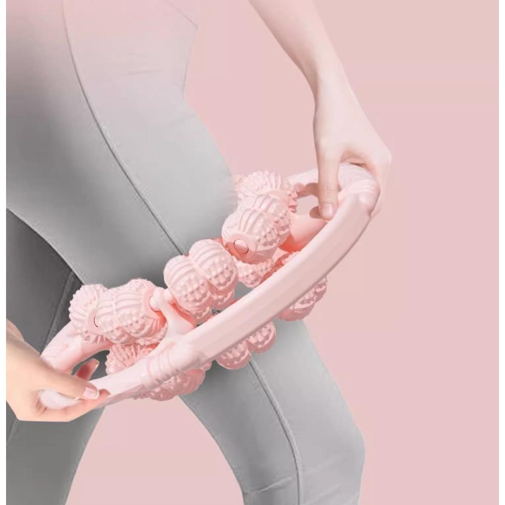 1PC Full Package Upgrade 32 Wheels Circular Massager Roller Leg Clamping Massager Dredge Meridians and Relax Thin Legs