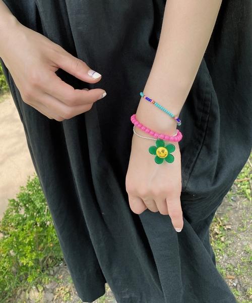 Bonbeau Daisy Smile Neon Colorball Bracelet Color Smile Daisy Bracelet