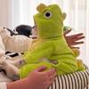 Towable Cute Dinosaur Pet Sweater Thick Warm Cosplay Props Dog Four-legged Jumpsuit Cozy Pet Winter Costume