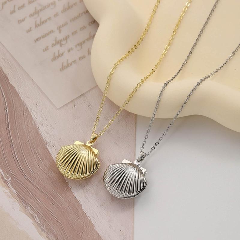 DIY Photo Pendant Charm Clavicular Chain 40+5cm Adjustable Length Women Jewelry