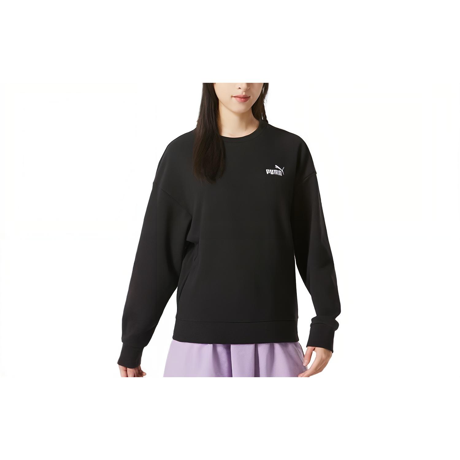 

New PUMA CLASSICS FW23 Sweatshirt Unisex Black 678444-01 S