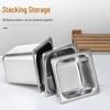 Stainless Steel Food Pan with Lid