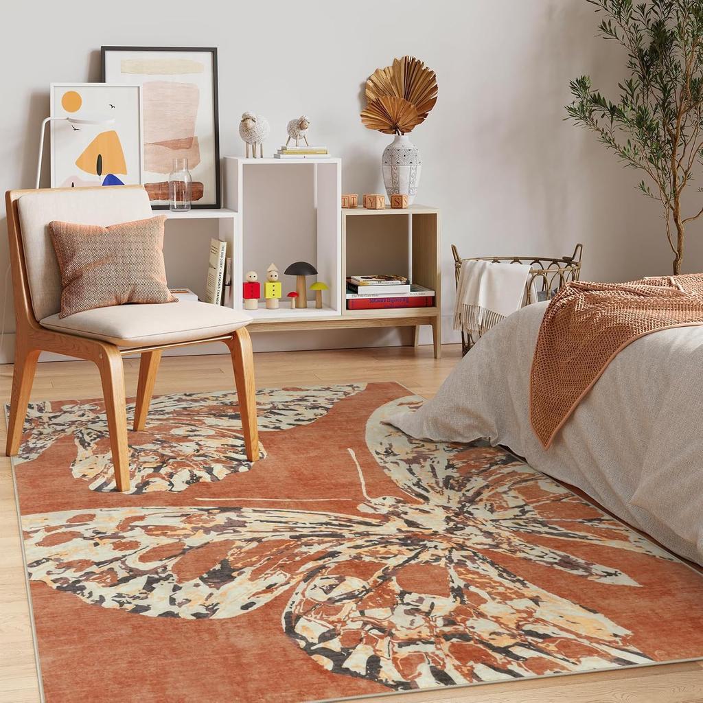 Богемный ковер для гостиной, украшение комнаты, прикроватный ковер, грязеотталкивающий и пыленепроницаемый ковер