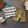 Trendy Summer Boys Polo Shirt Set For Kids Stylish Short Sleeve Outfit For Boys