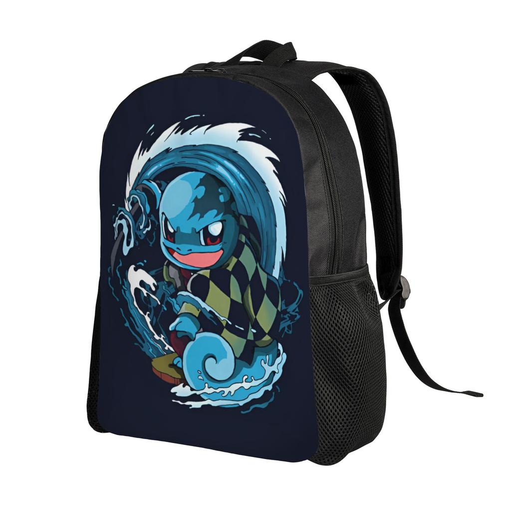 S-Squirtles Travel Backpack Men Women School Computer Bookbag Manga College Student Daypack Bags