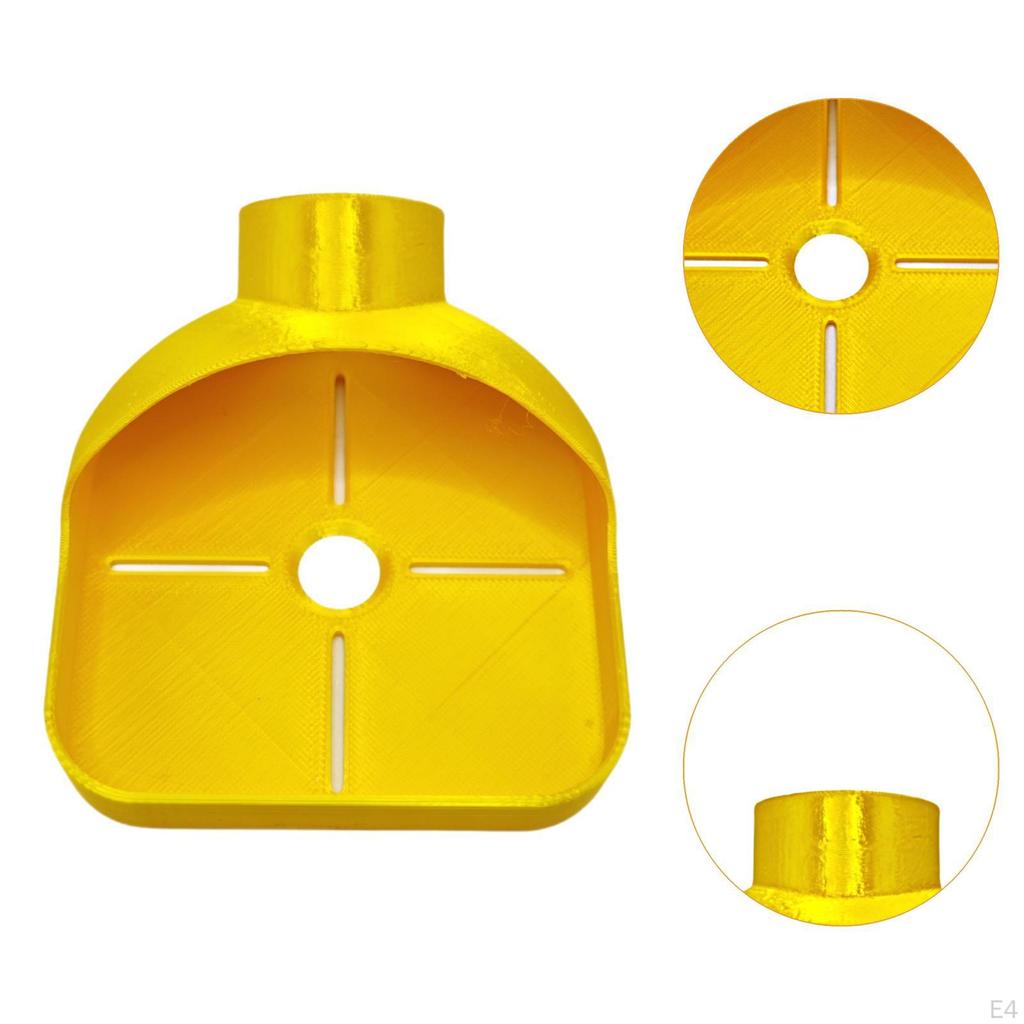 Borestøvoppsamlingsskål 3,3x4 tommer Lettvekt Enkel å installere for gipsplater, takplater Allsidig