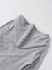 Women's Spicy Girl Faux Two-Piece Slimming Long-Sleeve Half-Zip Cropped Hoodie