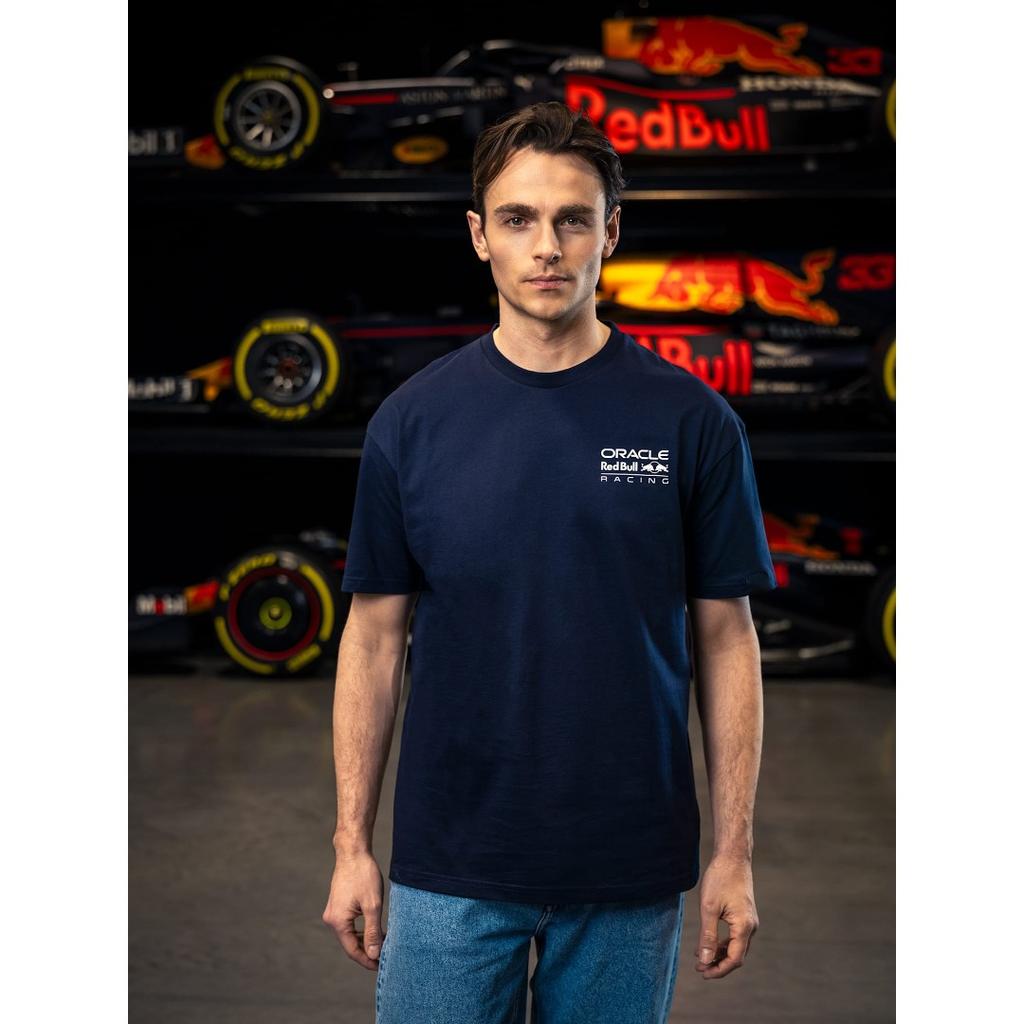 T-shirt con Logo Red Bull Racing Stampato Streetwear Uomo Donna Oversize Y2k Manica Corta Stampa Singolo Lato Alta Qualità Abbigliamento Femminile Maschile