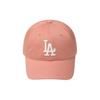 MLB Cotton Baseball Caps Unisex Grapefruit Pink COM Fashion 3ACP6601N-07COM