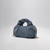 Calvin Klein Niche Knot Design Letter Cloud Bag Fabric Tote Bag Medium Women Bags Light-Blue 4K3198G-VGO