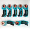 Enhanced 45mm Safety Rotary Cutter for Carpet & Rubber, FT-145 - Ambidextrous Use