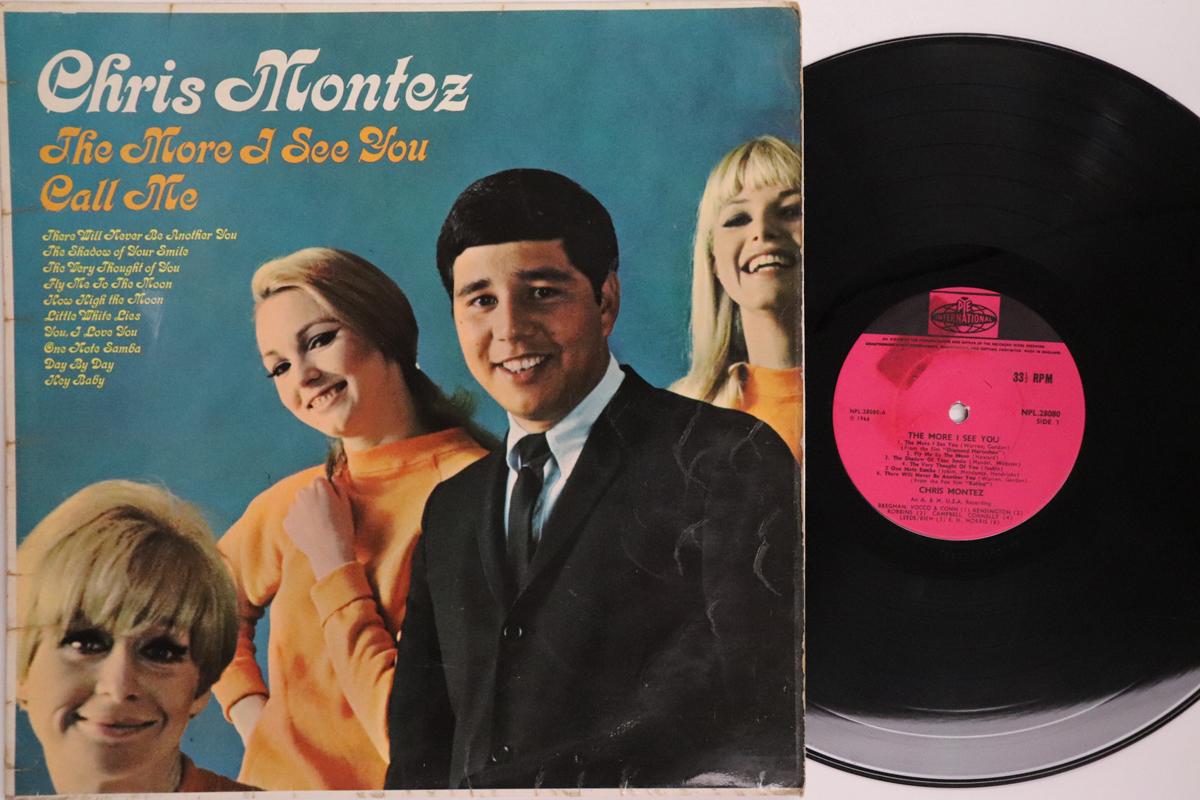 

LP Record CHRIS MONTEZ More I See You NPL28080 PYE INTERNATIO 1966 UK Rock Used