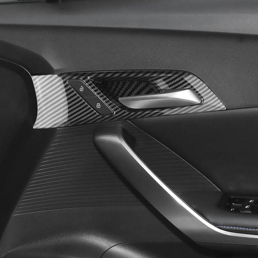 For MG4 MG 4 2025 2025 RHD Inner Door Handle Cover Door Handle Frame 4Pcs Sticker Trim Interior Accessories