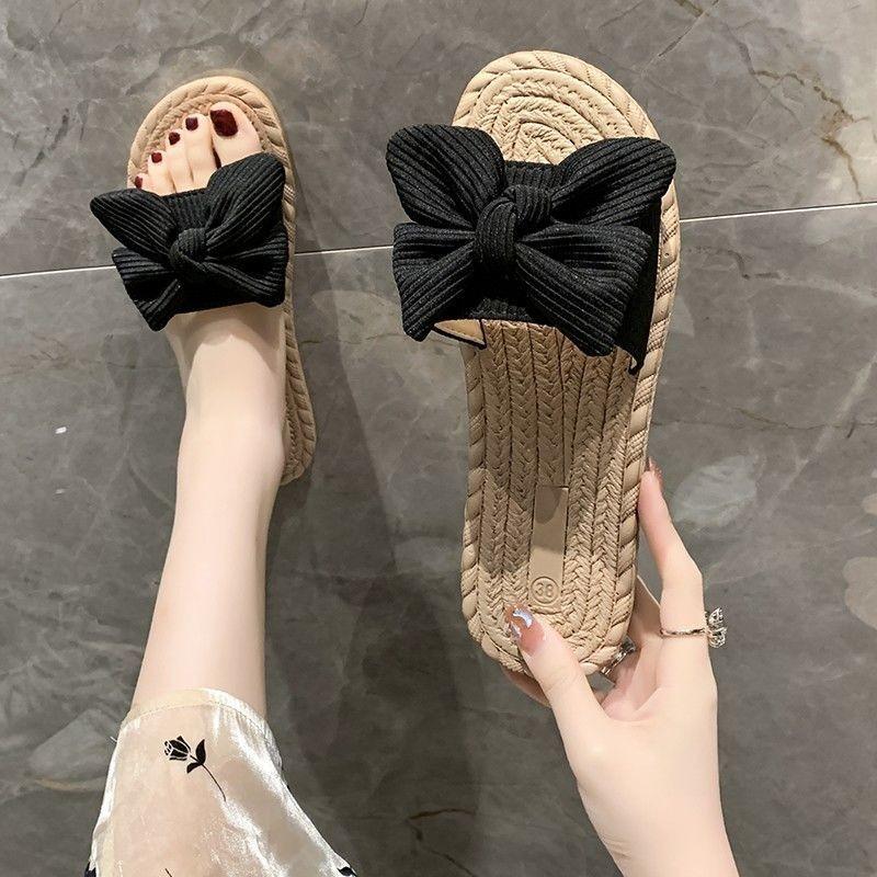 Deodorant Fashion Flat Bottom Summer Summer Wear Non-slip Go Out Beach Women's Slippers