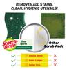 Pulizia della spugna Scotch-Brite Silver Sparks per la pulizia delle stoviglie (Lavaggio dei piatti quotidiano)- Pacchetto 6