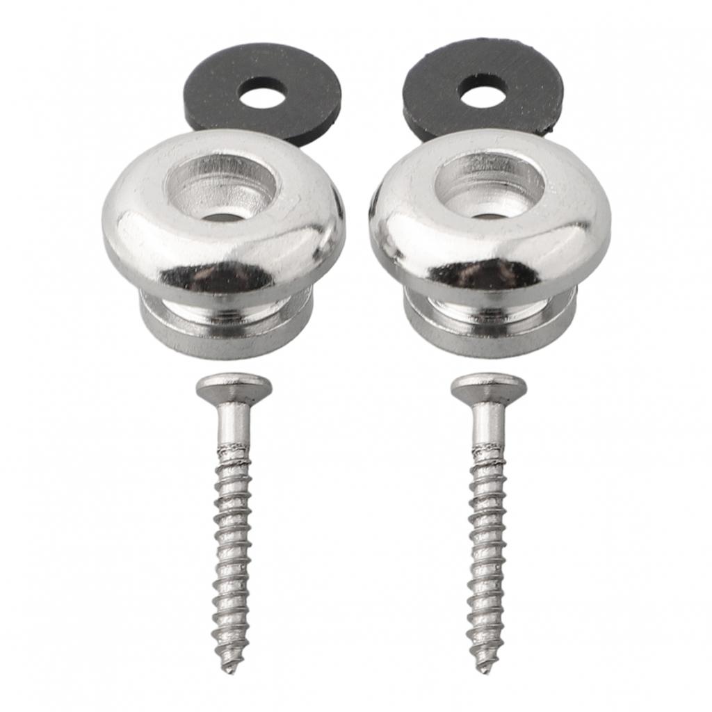 Guitar Strap Buttons Bass Ukulele Belt Buckle Buttons