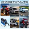 12V Car Cooling Fan Portable Adjustable Speed Rotating Switch With Cigarette Lighter Plug For Car Truck SUV RV Tent