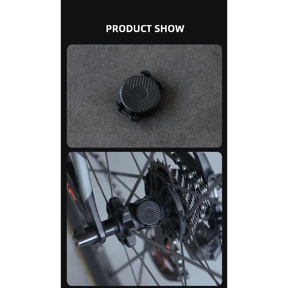 ThinkRider C5 Geschwindigkeits- und Trittfrequenzsensor Fahrradcomputer Tacho ANT+ BLE Rennrad MTB Kompatibel Für GARMIN Bryton