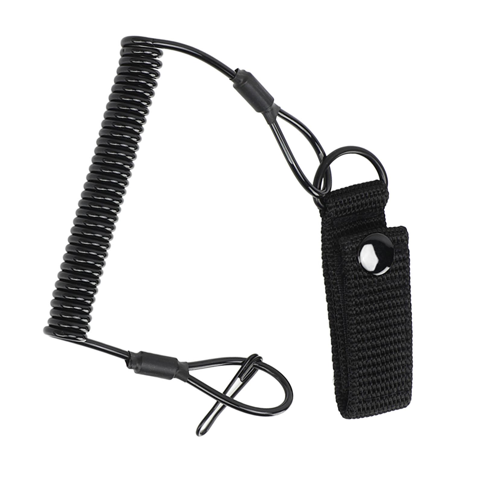 

Ремень-шнурок для инструмента, пружинный, противопотеря, устойчивый к порезам, нейлоновый, для камеры, для охотничьих аксессуаров, для улицы