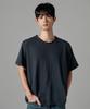 WAAR M1087 Cut-Off Round Short Sleeve T-Shirt_Navy