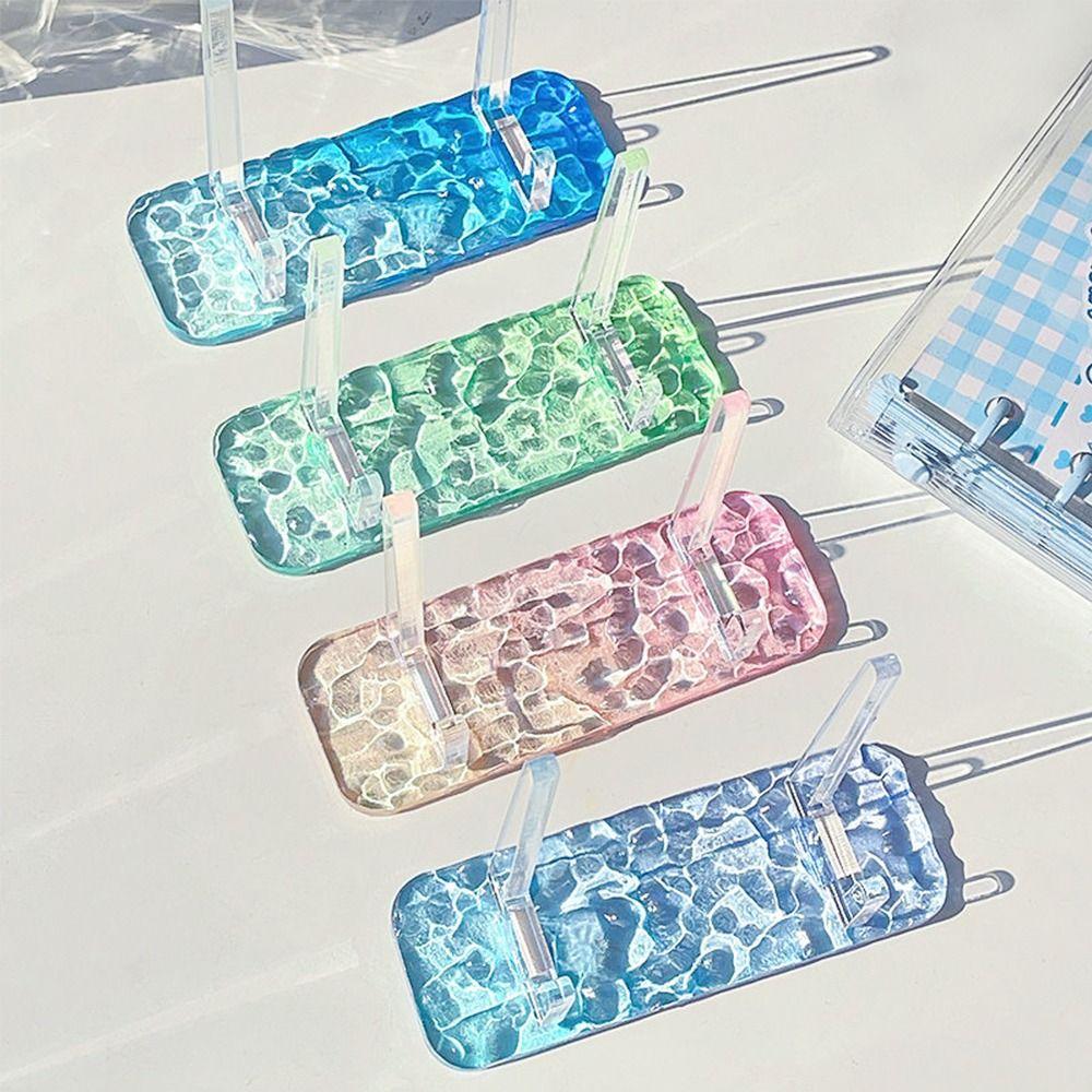 

Water Ripple Display Easels Rack Bracket Plate Holder Stand Creative Home Decor 5
