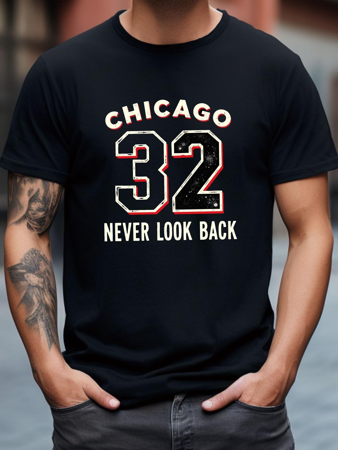 

6282 Chicago 32 Graphic T-shirt - Micro-Stretch Knit M