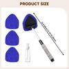 Auto Windshield Cleaning Tool Interior Glass Kit Portable Lightweight Car Window
