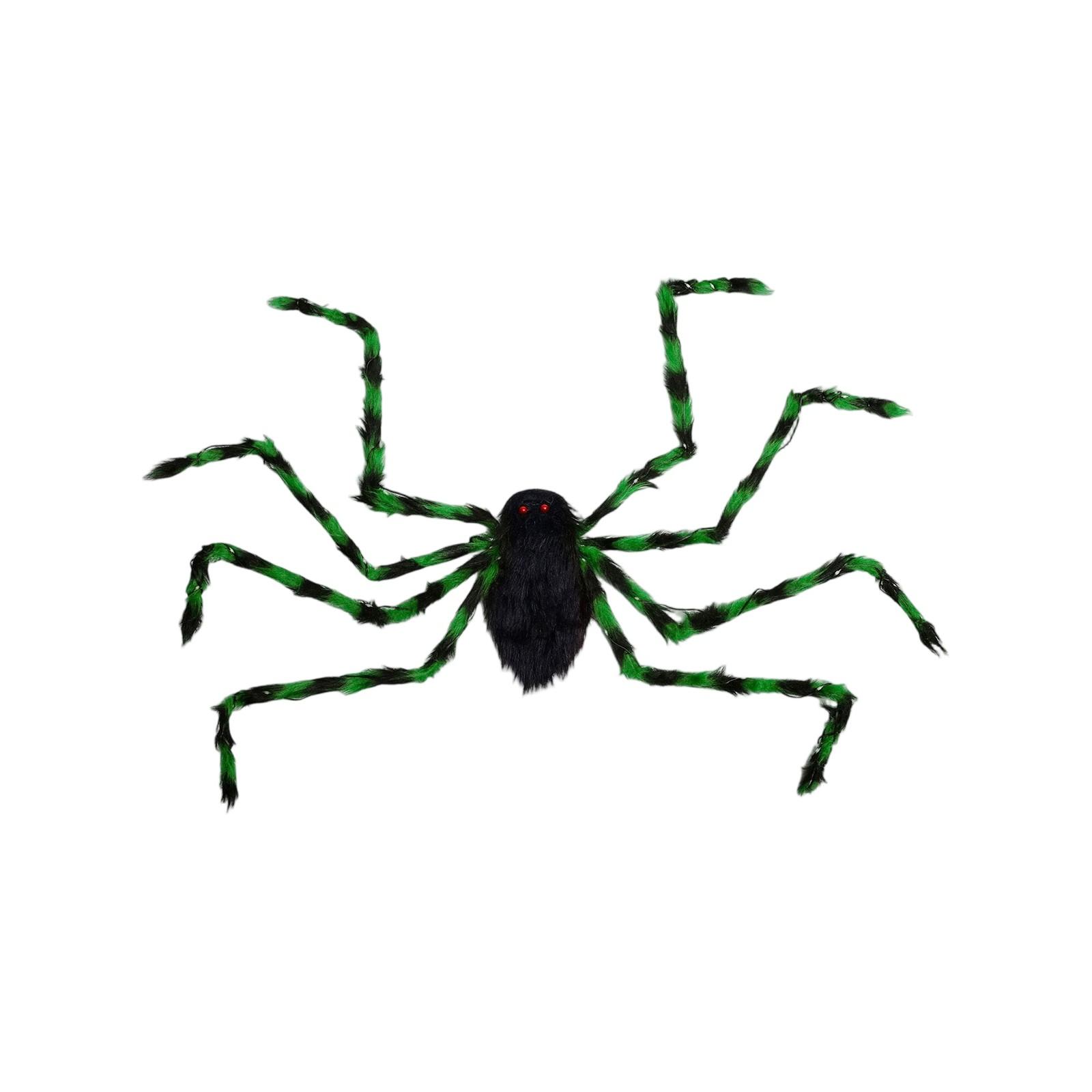 

Хэллоуин Гигантский Паук Украшение Забавный Реквизит для Атмосферы Дети Взрослые Плюшевый Паук Конфетный Рюкзак Реквизит One Size