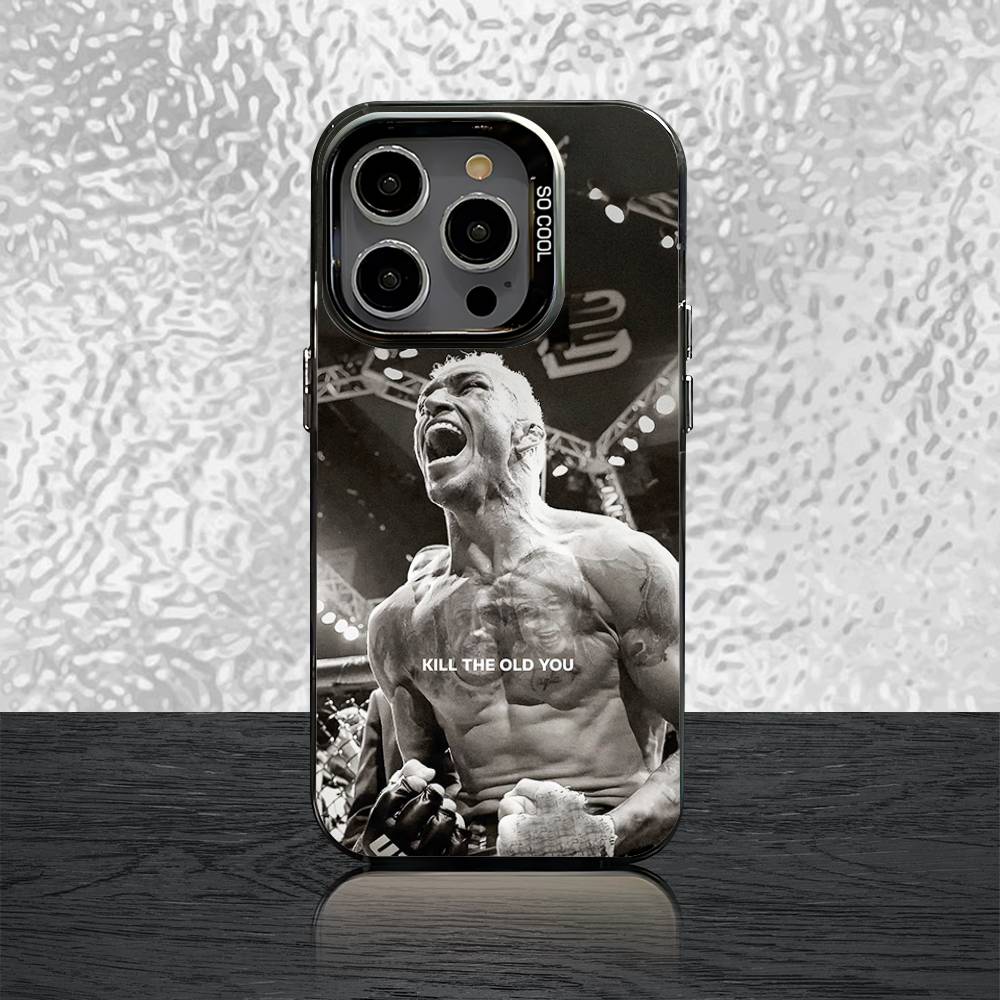 

C-Charles Boxer O-Oliveira Phone Case For iPhone 16,15,14,13,12,11,Pro,XS,Max,Plus,Mini,SE Black Candy Matte Shockproof Cover iPhone13