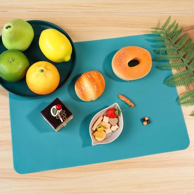 NEW Silicone Waterproof Placemat Table Mat Heat Insulation Anti-skidding Washable Durable For Kitchen Dining