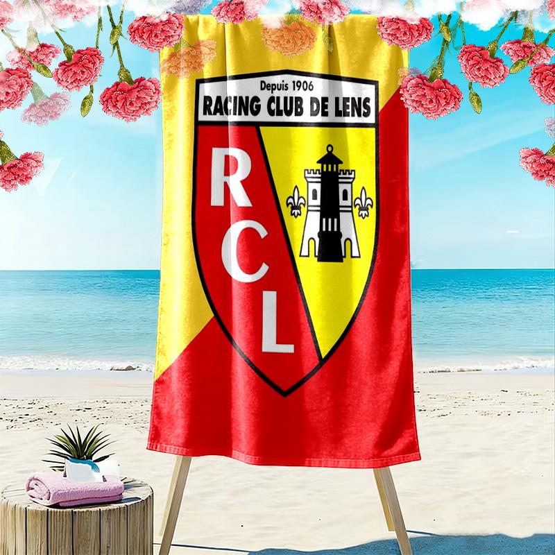 RC Lens Print Beach Towel, Large Soft Quick Dry Towel for Beach Camping Swimming