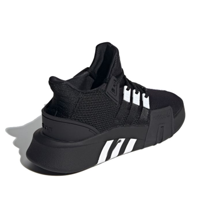 Adidas Originals Eqt Bask Adv Fabric Sports Versatile Breathable Non-Slip Low-Top Lifestyle Casual Shoes Unisex Sneaker Black White FZ0043