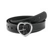 Cowhide Elegant Twolayer Womens Belt Trendy Korean Style For Students Young