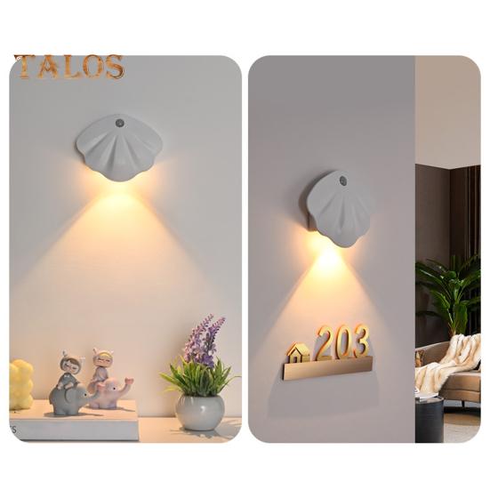 Motion Sensor Night Light Dimmable 3 Light Modes Auto On/Off Rechargeable Simple Installation Wireless Magnetic Wall Light