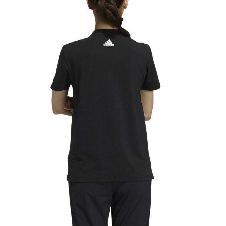 adidas Set In Sleeve T Shirt Women's Black GP0675