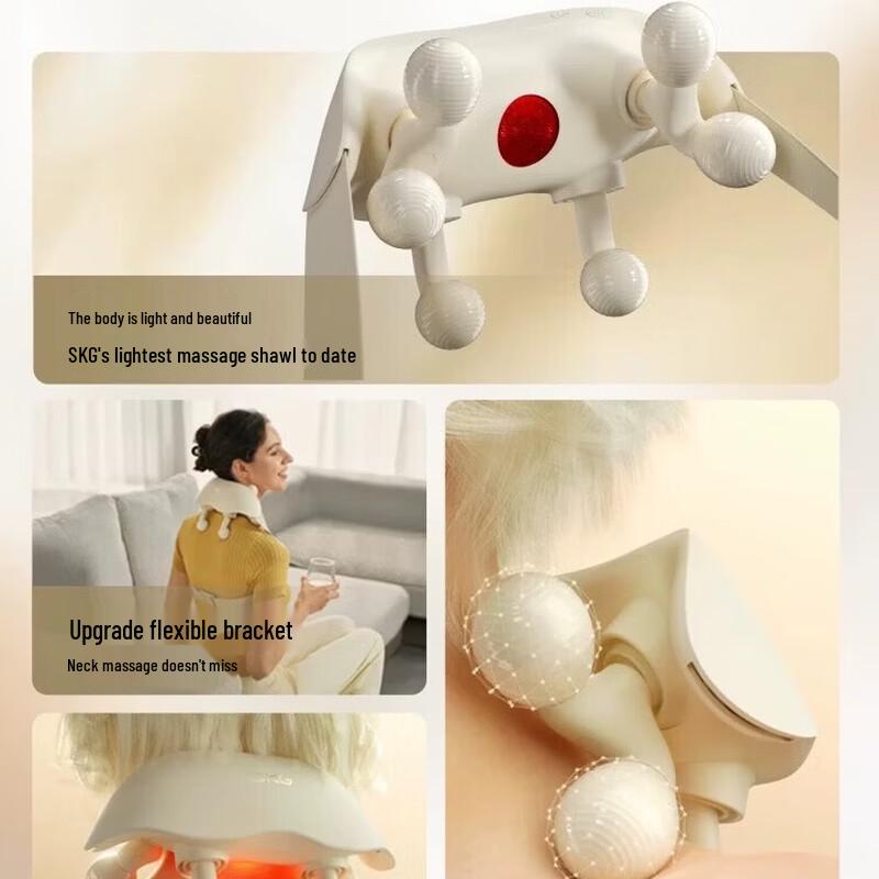 SKG H5 Series 2nd Gen Deluxe Shoulder Massager CN plug (adapter included)