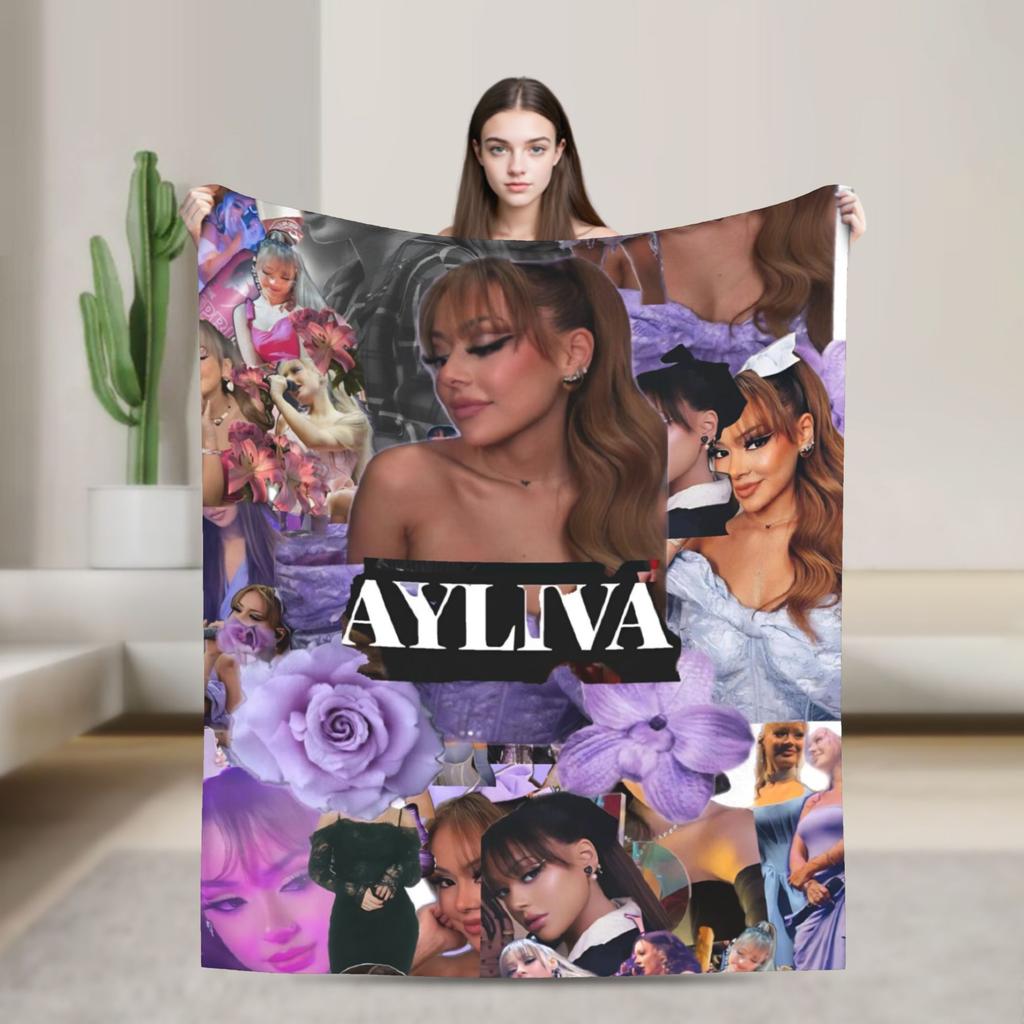 Ayliva Singer Tour 2025 Blanket Multi-size Super Soft Cozy  Throw Blankets for Couch Sofa and Bed