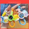 Cute Pet Keychain Makeup Mirror Resin Car Keyring For Girl Gift
