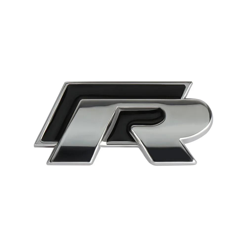 

Golf 3 4 MK3 MK4 2026 Hot For VW VOLKSWAGEN 1pcs 3D Car trunk sticker R logo car decoration sticker Accessories For VW GOLF Polo