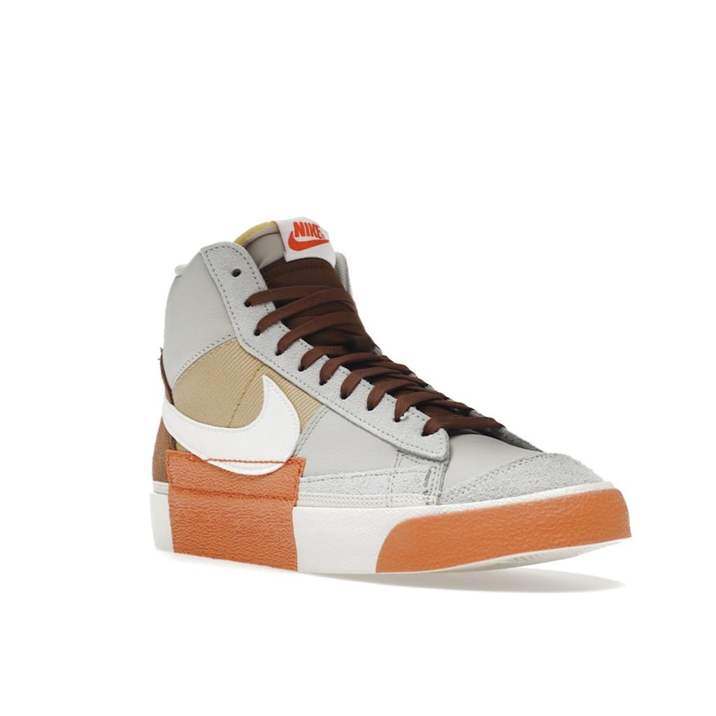 Nike Blazer Mid 77 Pro Club Remastered - Pecan Men Sneakers Cream Light-Bone Sesame DQ7673-001
